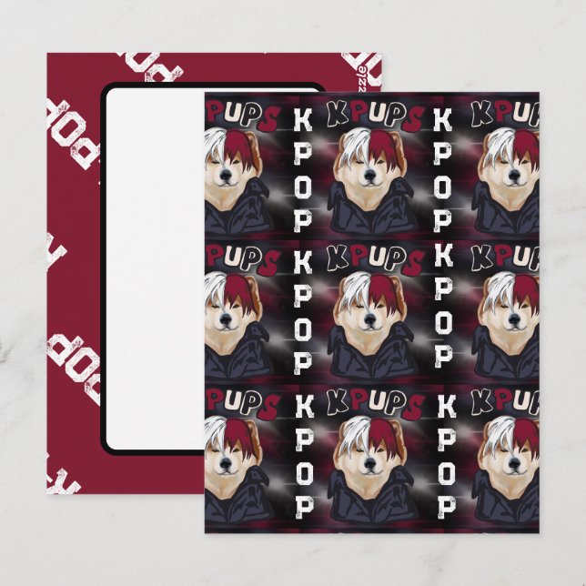 AKITA POSTCARD (Front/Back)