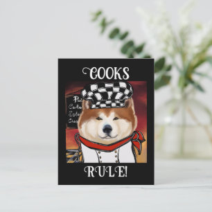 AKITA POSTCARD