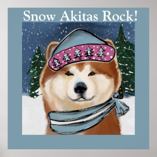 AKITA          POSTER