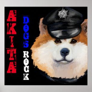 AKITA   POSTER