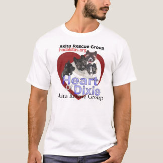 Akita Rescue - Heart of Dixie T-Shirt