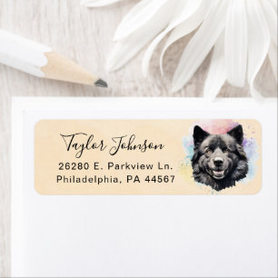 Akita Return Address Label
