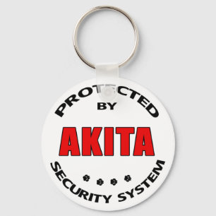 Akita Security System Key Ring