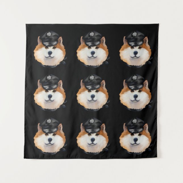 AKITA   TAPESTRY (Front)