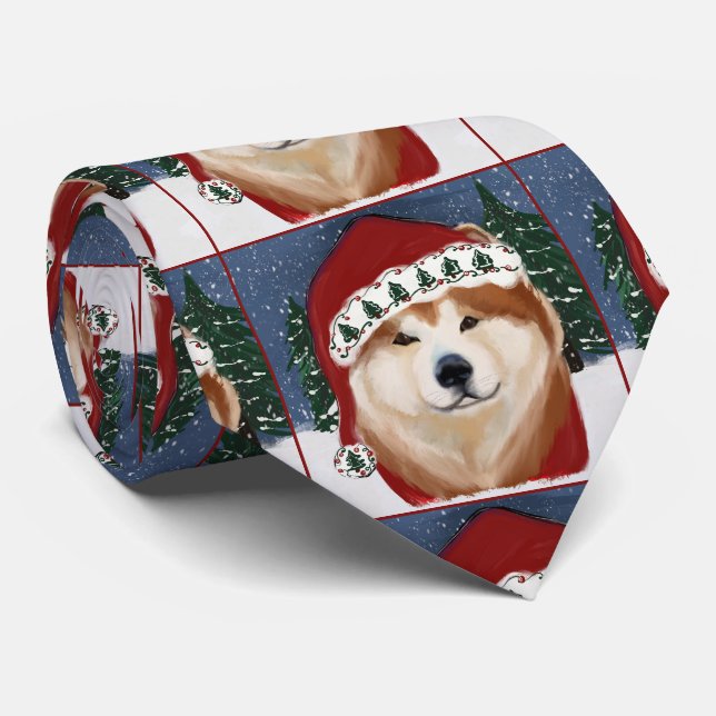 AKITA    TIE (Rolled)