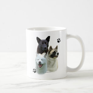 Akita Trio Coffee Mug