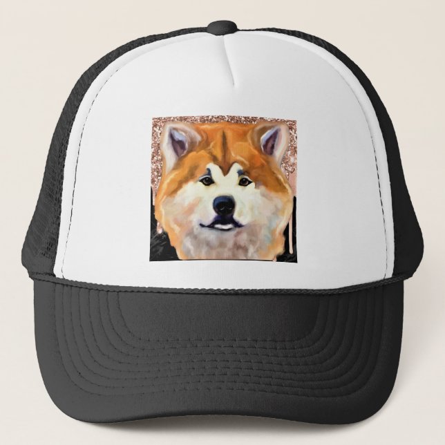 Akita    trucker hat (Front)