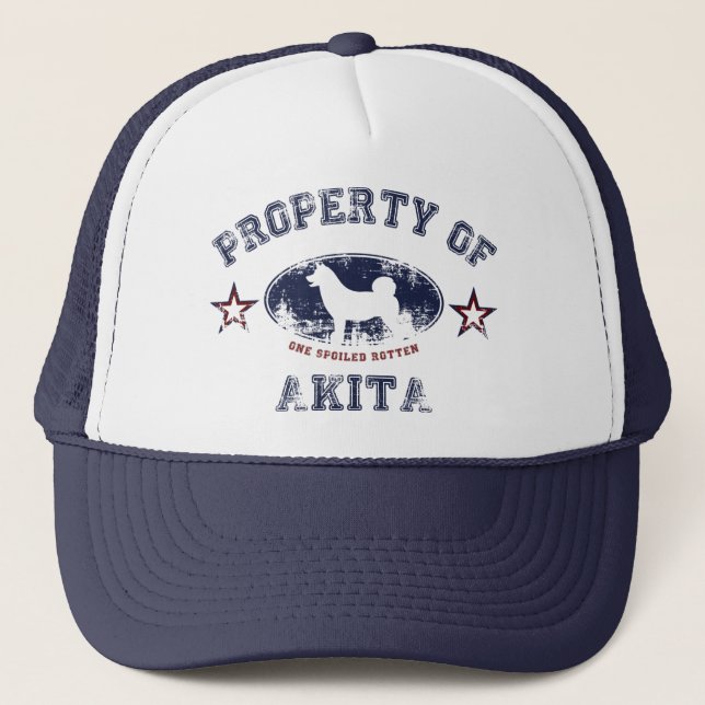 Akita Trucker Hat (Front)