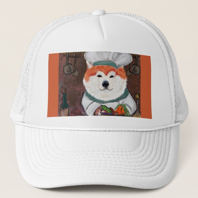 Akita     trucker hat (Front)