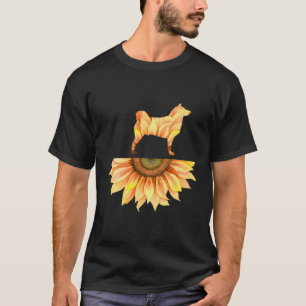 Akita Tshirt Akita Gift Sunflower Shirt Women