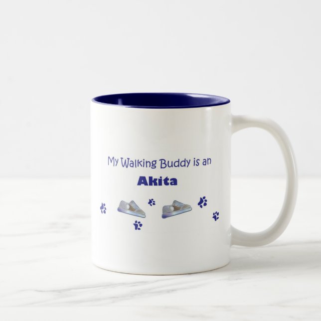 Akita Two-Tone Coffee Mug (Right)