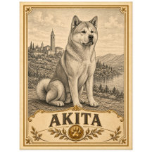 Akita, Vintage Heritage Dog