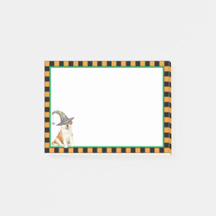 Akita Witch Post-it Notes