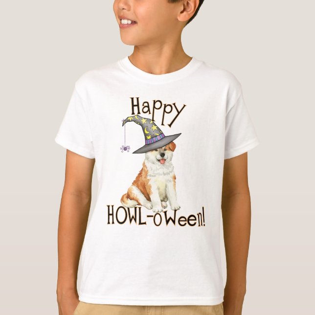 Akita Witch T-Shirt (Front)