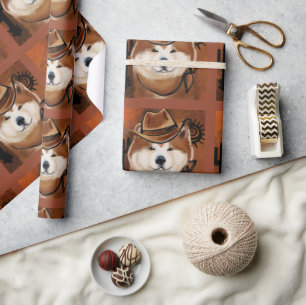 AKITA             WRAPPING PAPER