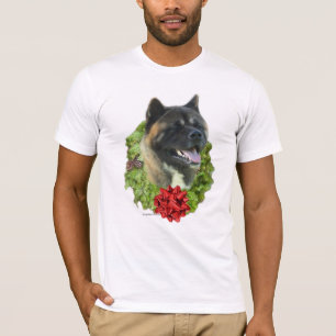 Akita Wreath T-Shirt