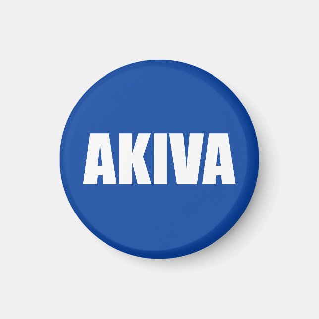 Akiva Magnet (Front)