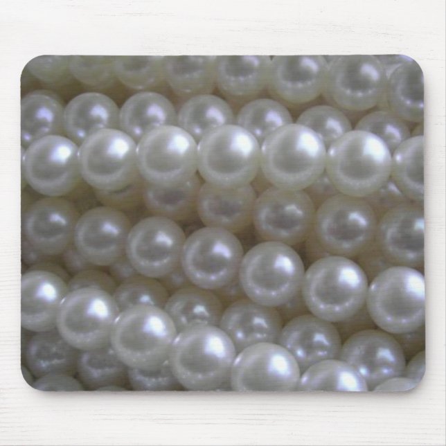 Akoya Pearls Mouse Pad (Front)