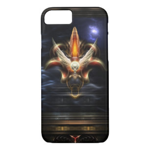 Akrellian Torch Fire Portrait Case-Mate iPhone Case