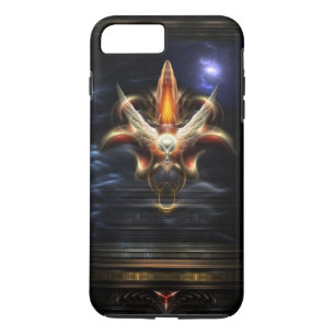 Akrellian Torch Fire Portrait Case-Mate iPhone Case