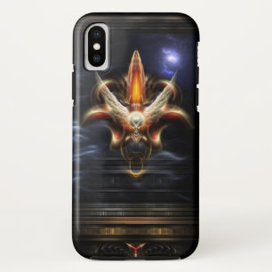 Akrellian Torch Fire Portrait Case-Mate iPhone Case