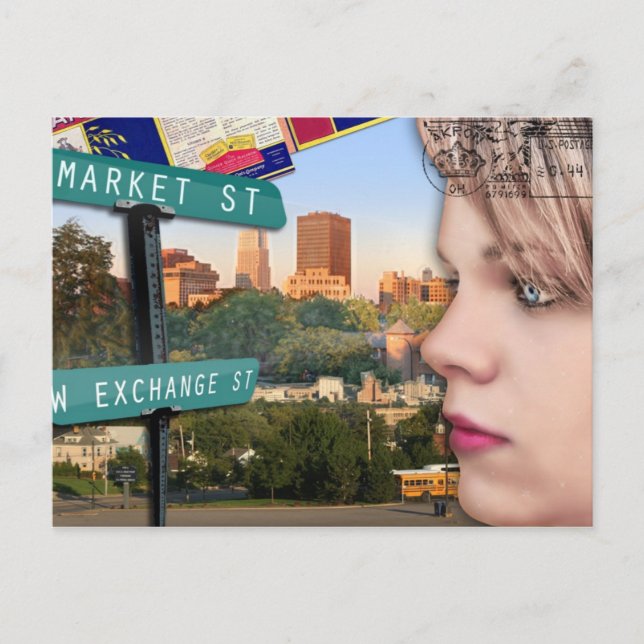 Akron 8 Pk. Postcard (Front)