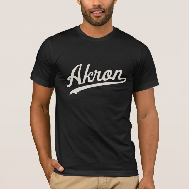Akron Baseball T-Shirt (Front)