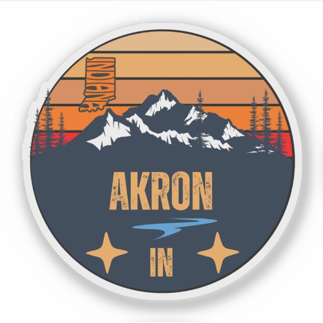 Akron, Indiana (Front)