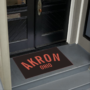 Akron, Ohio Doormat