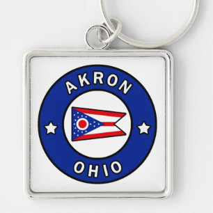 Akron Ohio Key Ring