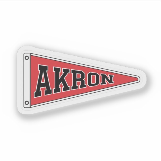 Akron, Ohio pennant (Front)