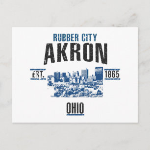 Akron Postcard