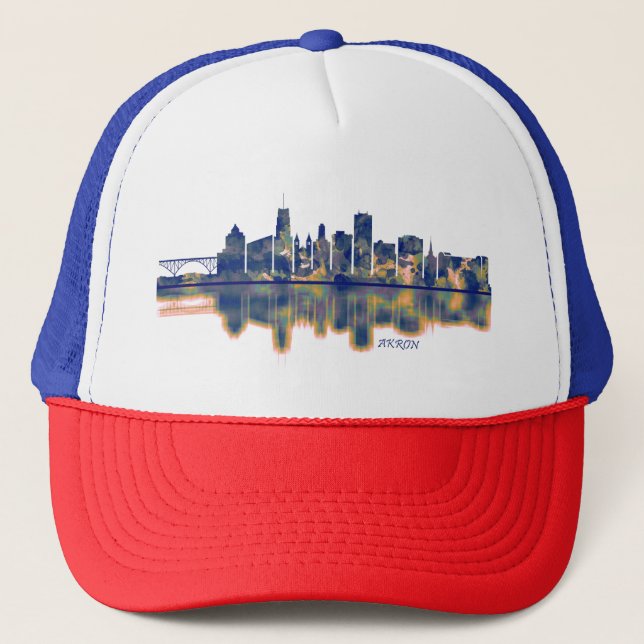 Akron Skyline Trucker Hat (Front)