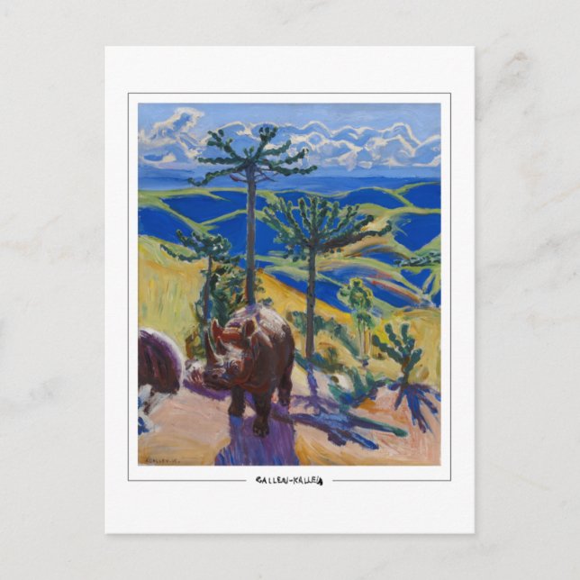 Akseli Gallen-Kallela #9 - Fine Art Postcard (Front)