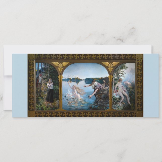 Akseli Gallen-Kallela - Aino Triptych Invitation (Front)