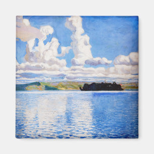 Akseli Gallen-Kallela - Cloud Towers Magnet