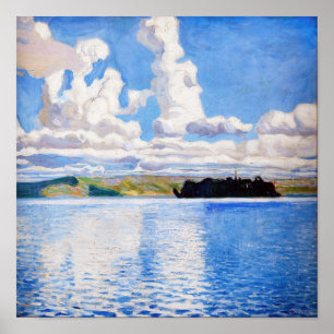Akseli Gallen-Kallela - Cloud Towers Poster
