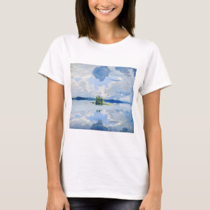 Akseli Gallen-Kallela - Clouds above a Lake T-Shirt