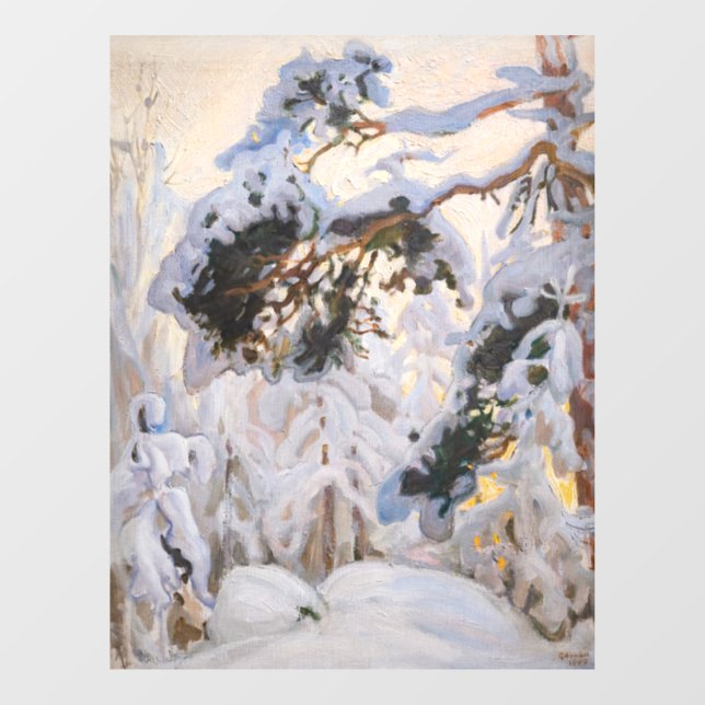 Akseli Gallen-Kallela - Forest in Winter (Sheet)