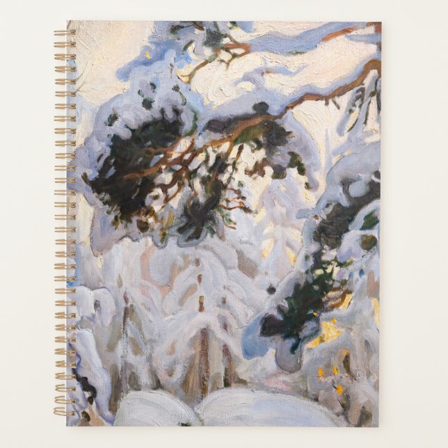 Akseli Gallen-Kallela - Forest in Winter Planner (Front)