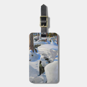 Akseli Gallen-Kallela - Lair of the Lynx Luggage Tag