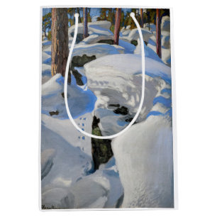 Akseli Gallen-Kallela - Lair of the Lynx Medium Gift Bag