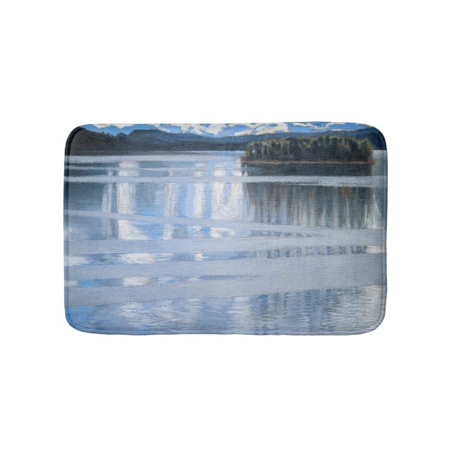 Akseli Gallen-Kallela - Lake Keitele Bath Mat (Front)