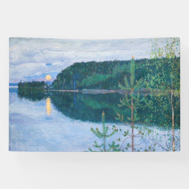 Akseli Gallen-Kallela - Spring Night Banner (Horizontal)