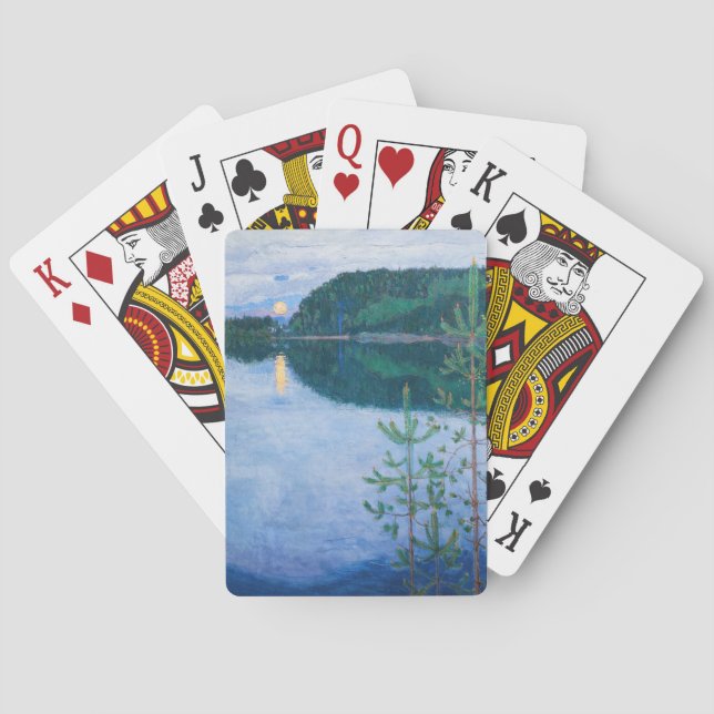 Akseli Gallen-Kallela - Spring Night Playing Cards (Back)