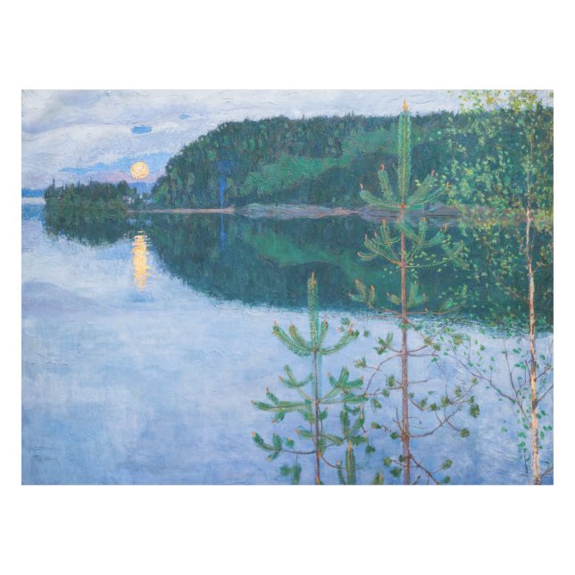 Akseli Gallen-Kallela - Spring Night Tablecloth (Front (Horizontal))