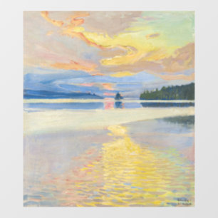 Akseli Gallen-Kallela - Sunset over Lake Ruovesi