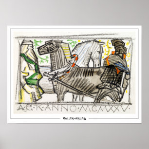 Akseli Gallen-Kallela Zedign Art Poster #338