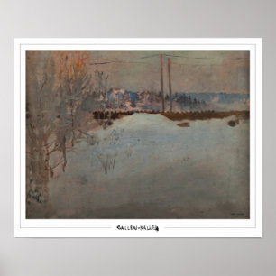 Akseli Gallen-Kallela Zedign Art Poster #354