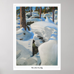 Akseli Gallen-Kallela Zedign Art Poster #385